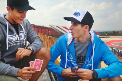 Шапка Shoei Trucker White/Blue