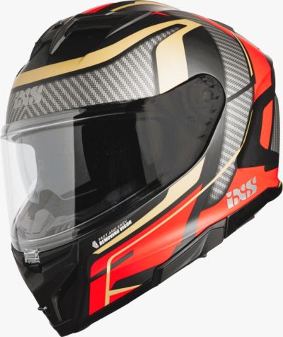 Каска iXS 912SV 2.0 Blade matt black-red