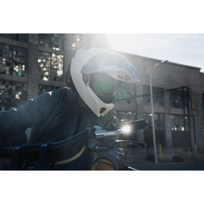 Каска ICON Threshold Solid Gloss White