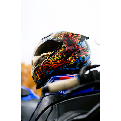 Helmet ICON Threshold Burn Birdie Burn