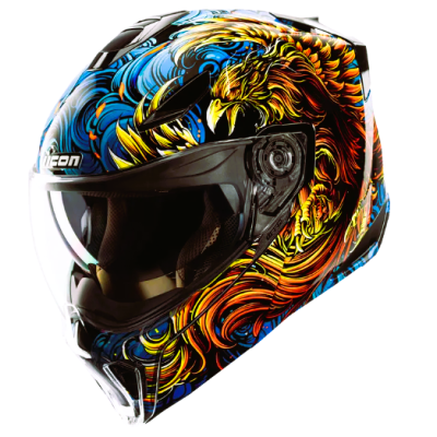 Helmet ICON Threshold Burn Birdie Burn