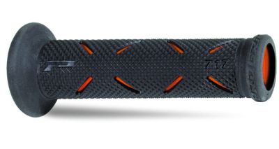 ProGrip 717 Double Density Grips - Black/Orange 