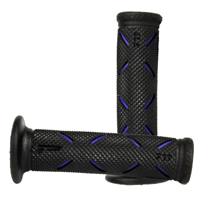 ProGrip 717 Double Density Grips - Black/Blue