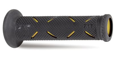 ProGrip 717 Double Density Grips - Black/Yellow