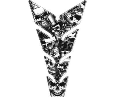 Tank pad OneDesigin SKULLS1 PAD8P