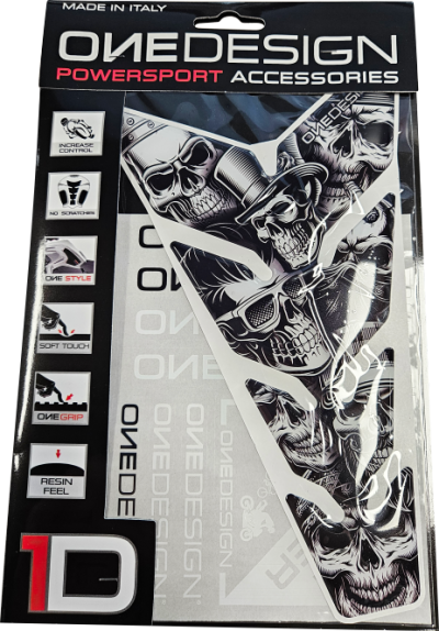 Tank pad OneDesigin SKULLS1 PAD8P