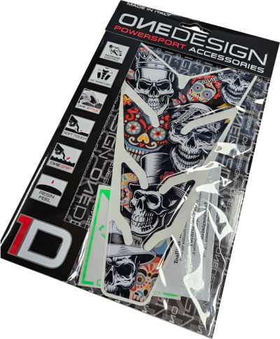 Протектор за резервоар OneDesigin SKULLS2 PAD9P