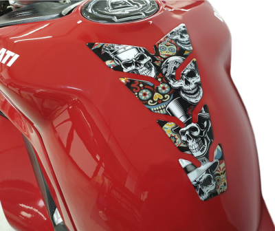 Протектор за резервоар OneDesigin SKULLS2 PAD9P