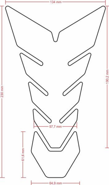 Tank pad OneDesigin WOMAN TATTOO CGBE9P