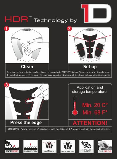 Tank pad OneDesigin BMW LOGO CGMOON6P