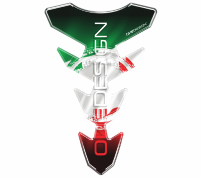 Tank pad OneDesigin ITALIAN FLAG CGEXS77P