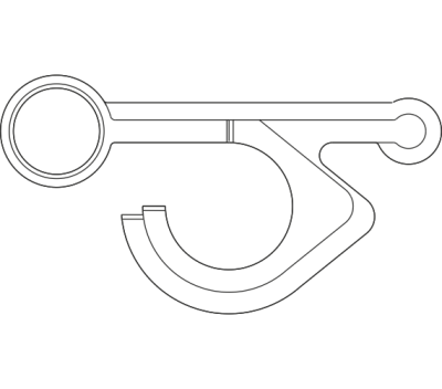 Блокировка за предна спирачка OneDesign 