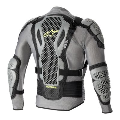 Протекторно яке ALPINESTARS Bionic Action V2 Gray Black Yellow Fluo