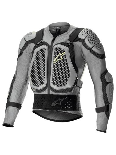 Протекторно яке ALPINESTARS Bionic Action V2 Gray Black Yellow Fluo
