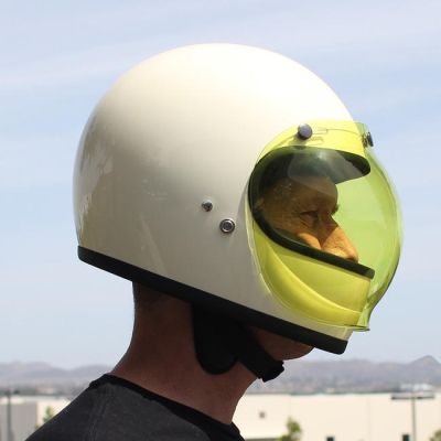 Biltwell Universal Bubble Shield Anti-Fog Yellow