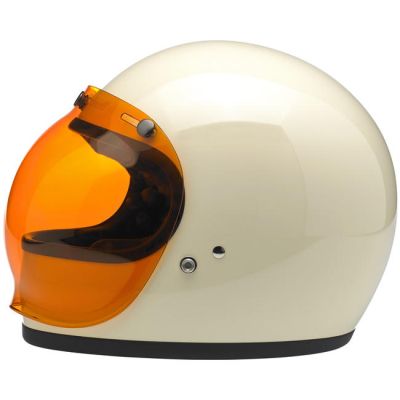Biltwell Universal Bubble Shield Anti-Fog Amber