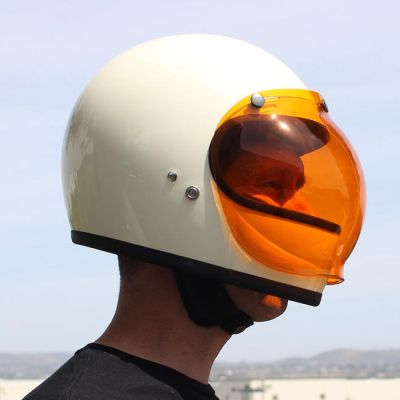 Biltwell Universal Bubble Shield Anti-Fog Amber