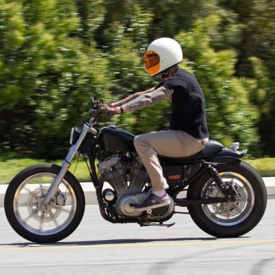 Biltwell Universal Bubble Shield Anti-Fog Amber