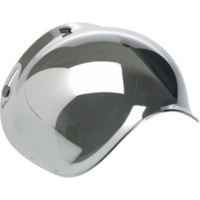 Biltwell Universal Bubble Shield Anti-Fog Chrome Mirror