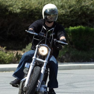 Biltwell Universal Bubble Shield Anti-Fog Gold Mirror