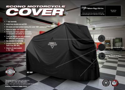 Nelson-Rigg Econo Motorcycle Cover size XXL