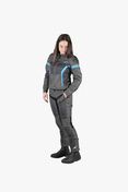 Дамско лятно яке iXS Trigonis-Air dark-grey-turquoise