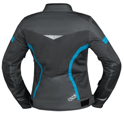Дамско лятно яке iXS Trigonis-Air dark-grey-turquoise