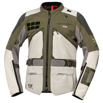 Jacket iXS Venture-Air 1.0 light grey-olive