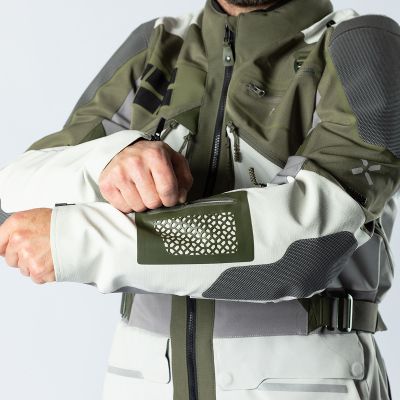 Jacket iXS Venture-Air 1.0 light grey-olive