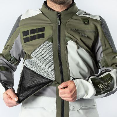 Jacket iXS Venture-Air 1.0 light grey-olive
